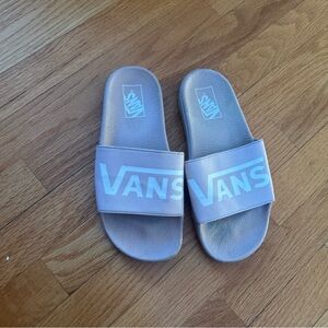 Vans Pink Slide Sandals size~ 8